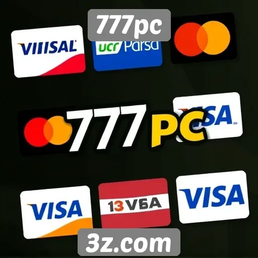 Exploração das opções de pagamento no 777pc